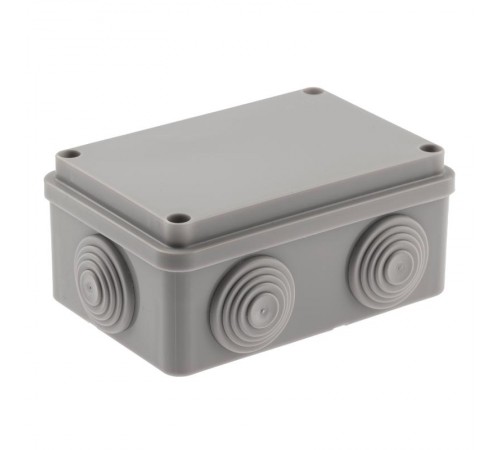 Коробка распределительная о/у на винтах 6 гермовводов IP55 KORv-120-80-50-6g  Б0052730  ЭРА