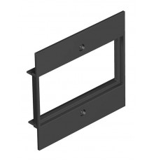 Крышка для напольного бокса Telitank на 2 Modul45 94.5x88 мм (полиамид,черный) (T12L P16S 9011)  7408156  OBO Bettermann