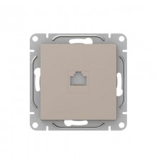 Механизм розетки RJ11, кремовый Эпика  UP1-SOI-RJ11 EKF