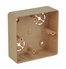 Коробка распределительная LK 80X28R / 1 (I1) 81х81х28 мм (Цвет Береза розовая)  LK 80X28R/1_I1  Kopos