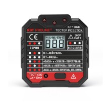 Тестер розеток и УЗО KT 106D "PROLINE"  79136  КВТ