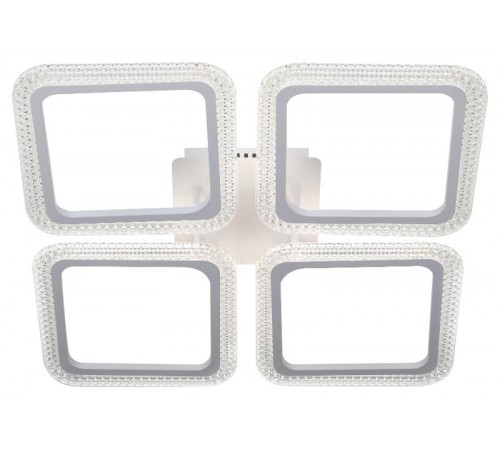 Светильник потолочный светодиодный  Nikki 6112-106 104 Вт LED 2800К - 6200К модерн с пультом  Б0060852  Rivoli