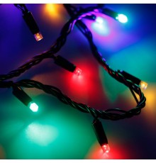 Светодиодная гирлянда ARD-STRING-PRO-10000-BLACK-100LED-LIVE RGB (230V, 7W)  025838  Arlight