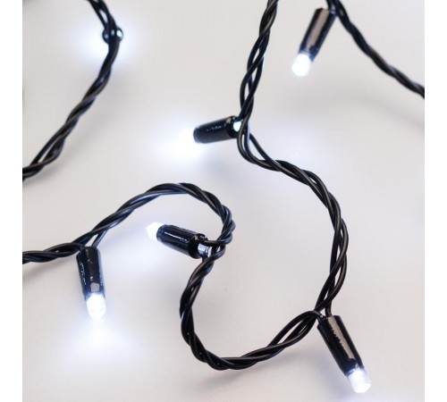 Светодиодная гирлянда ARD-STRING-CLASSIC-10000-BLACK-100LED-STD WHITE (230V, 7W)  025796  Arlight