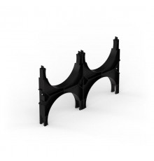 Кластер для двустенных труб d200 мм, двойной, двухсторонний (40 шт/кор)  PR13.02574  Промрукав