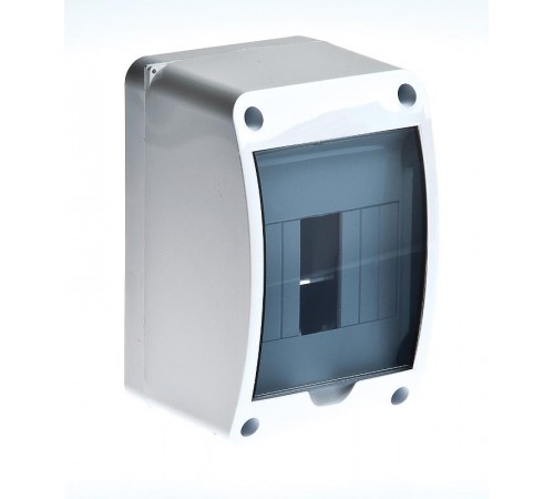 Щиток тусо о/п на 4 мод. с вертикальной дверцей. 140х90х85мм  68304  Рувинил