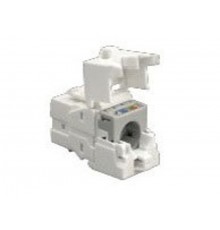 RJ-45 Модуль инф.розетки 110/Krone 6 кат.,бел.  87645  Ecoplast