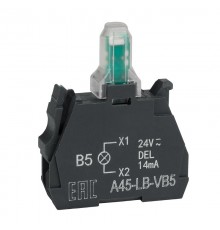 Световой блок OptiSignal D22 A45-LB-VB5 желтый 24VACDC ZBVB5 332204 КЭАЗ