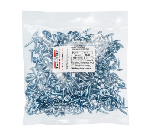 Саморез ШСММ 4,2х19 (0,5кг)  125400  Tech-KREP