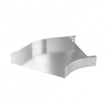 Угол горизонтальный 45 градусов 50х100, 1,5 мм, алюминий, в комплекте с крепежными элементами и соединительными пластинами  ASCM510K  DKC