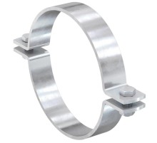 Хомут для неподвижной опоры без изоляции 10" (266-274), 40х4,0 мм, термодиффузия  ХНО-266-274-Т  OSTEC