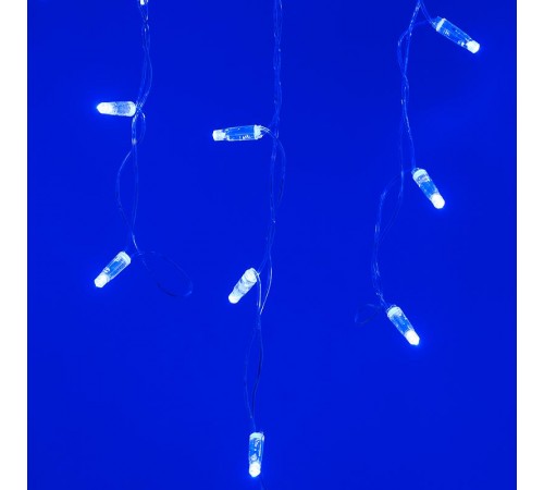 Светодиодная гирлянда ARD-EDGE-CLASSIC-2400x600-CLEAR-88LED-STD BLUE (230V, 6W)  026006  Arlight