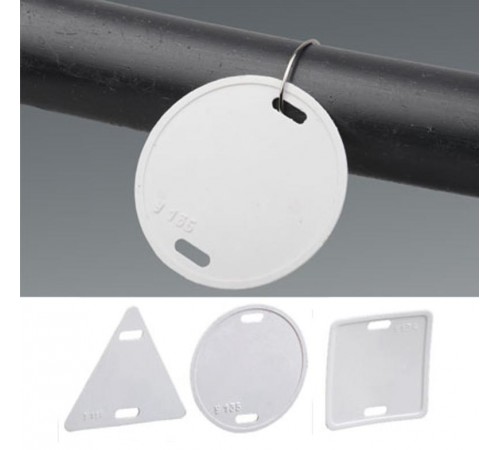 Бирка кабельная У-134 (квадрат 55х55 мм)   UZMA-BIK-Y134-S  IEK