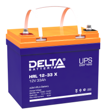 Аккумуляторная батарея проф.серии HRL 12-33 X 12В/33Ач  HRL 12-33 X  DELTA
