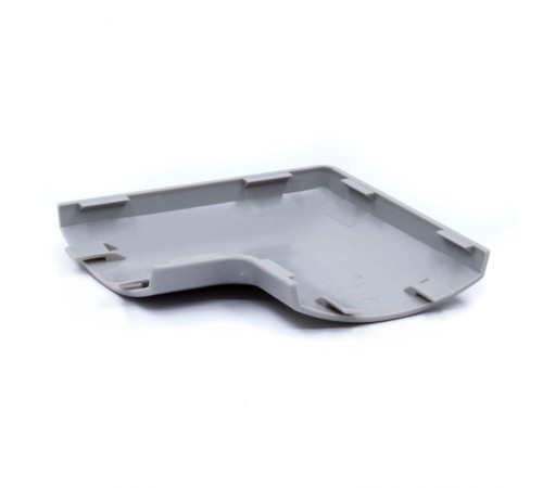 APSP G Плоский угол для напольного канала 75х17. серый  05912  DKC