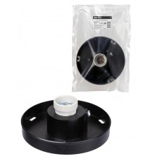 Корпус НТУ плоский (байонет 145, поликарбонат, черный)  SQ0320-0015  TDM