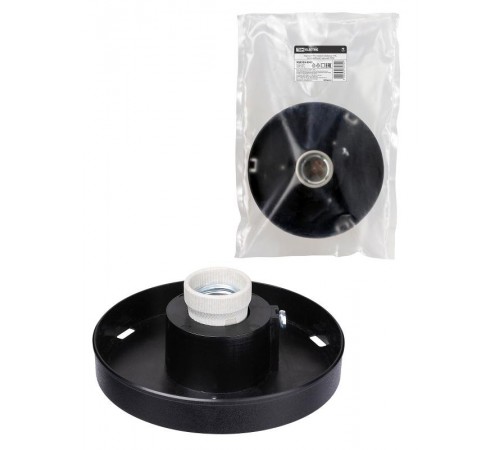 Корпус НТУ плоский (байонет 145, поликарбонат, черный)  SQ0320-0015  TDM