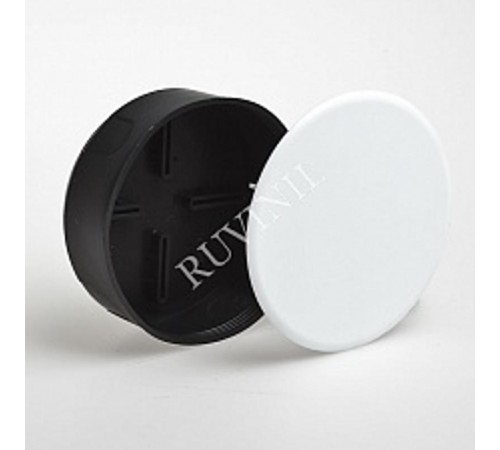 Коробка распределительная с/у 100х40 с крышкой (У-198)  10159  Рувинил