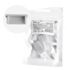 Заглушка без отверстия для профиля CAB252, LD384 (комплект 4шт) FERON  48259  FERON