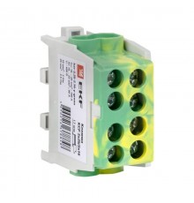 Клемма распределительная КСР с двойным винтом 2x25/2x16 желто-зеленая PROxima  ksr-2.25-2.16-y-green  EKF