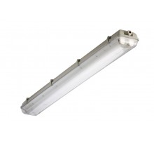 Светильник люминесцентный пылевлагозащищенный TLWP249 PS 1563x135x105мм без ламп IP65 прозр  05653  TechnoLux