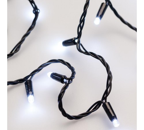 Светодиодная гирлянда ARD-STRING-CLASSIC-10000-BLACK-100LED-STD WHITE (230V, 7W)  025796  Arlight