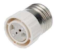 Переходник цокольный E27-GU5.3 белый  11-8857  Rexant