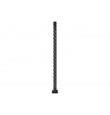 Опора витая металлическая садово-парковая, h=1200 мм, цвет серебро металлик  SQ0330-0417  TDM