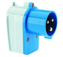 Вилка угловая 16А 3р(2P+РE) 230В 6h IP44 I 231-Bals I Bals