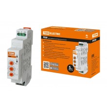 Реле времени РВМ-0,1с/10дн-8А-12/230В-DIN (многофункц., 10реж., 0,1с-10дней, 12-230В AC/DC)  SQ1503-0025  TDM