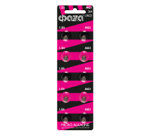 Элементы питания часовые AG 1 LR 621 BL-10  5002463  ФАZА