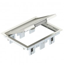 Лючок GES6M-2 (универсальный) 9xModul45 (сталь) (GES6M-2 10U)  7405299  OBO Bettermann