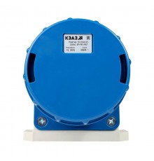 Розетка 133-63А-6h-220AC-2P+PE-IP67  241219  КЭАЗ