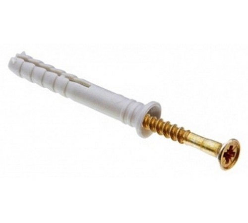 Дюбель-гвоздь 6K40 пот. манжета (нейлон) (150 шт) - ведро ( 0,614 кг)  101330  Tech-KREP