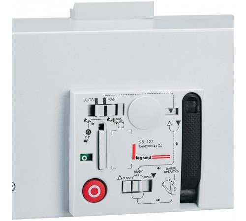 Электродвигательный привод - фронтальное управление - DPX 1600 - 230 В~/=  026127  Legrand