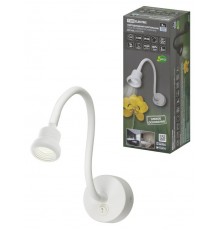 Спот на гибком основании СГС-03, 3 Вт, COB, 270 лм, 4000 К, IP20, "Кассия", с выкл., белый  SQ0358-0384  TDM