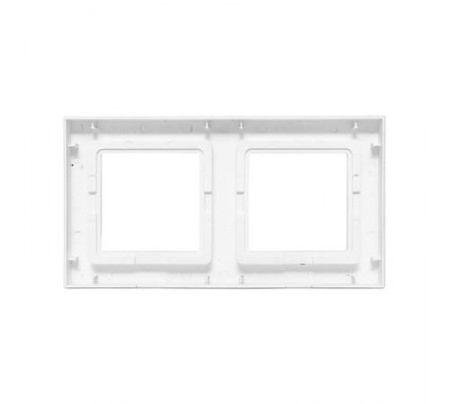 2 - местная рамка, IP44, алюминий, пластик Эпика EKF  UP1-FPA-02-44  EKF