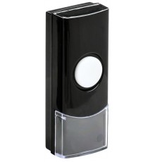 Кнопка для звонка беспроводного КЗБ2 IP44 черная   EZD21D-KZ-02-K02  IEK