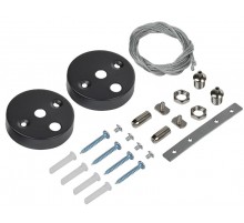 Комплект для подвесного монтажа для свет. LED лин. черн. IEK  LT-LDCKD-KPM-K47  IEK (ИЭК)