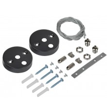 PRO Комплект для подвес. монтажа для свет. LED лин. чер.  LTP-DCKD-KPM-K41  IEK