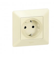 Розетка умная с/з Valena Life 16А 230В сл. кость Netatmo  752294  Legrand