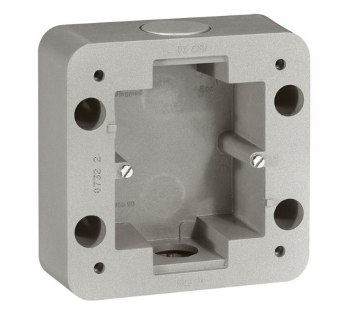 Одноместная коробка - Программа Soliroc - 110х110х45 мм  077890  Legrand