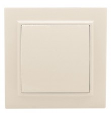 Выключатель 1-кл. СП 10А бежевый Минск EKFERV10-021-20EKF