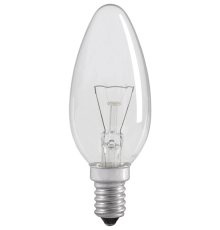 Лампа накаливания C35 свеча прозр. 40Вт E14  LN-C35-40-E14-CL  IEK