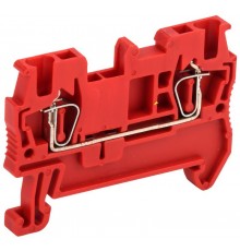 Клемма пружинная КПИ 2в-1,5 17,5А красная   YZN11-001-K04  IEK 