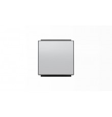 Клавиша для 1-клавишных выключателей/переключателей/кнопок, серия SKY, цвет серебристый алюминий2CLA850100A1301 ABB