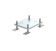 Опора HE60 UH2 для лючка UDHOME2 - 140х140 мм регулируемая высота 10-60 мм (сталь)  7368418  OBO Bettermann