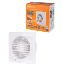 Вентилятор бытовой настенный, 100 С-Т, таймер, белый,  SQ1807-2001  TDM