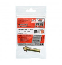 Анкерный болт с гайкой 10х50 (1 шт) - пакет ( 0,032 кг)  103919  Tech-KREP