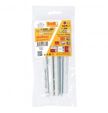 Дюбель фасадн. c шурупом потайн. гол с шлицем TORX 8x100 (4 шт) - пакет  147666  Tecfi